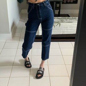 Brandy Melville painters jeans sz s